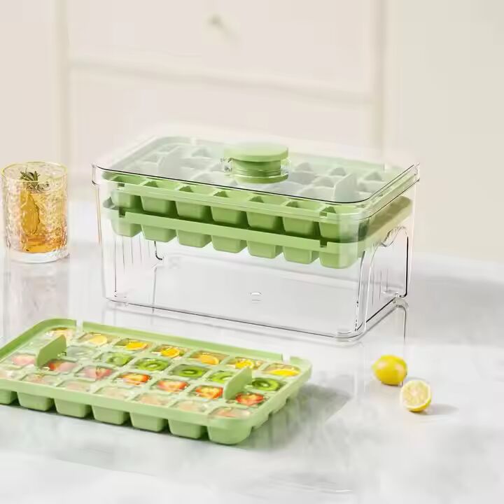 PREFFERS Effortless Ice Cube Maker, Quick Release Ice Mold