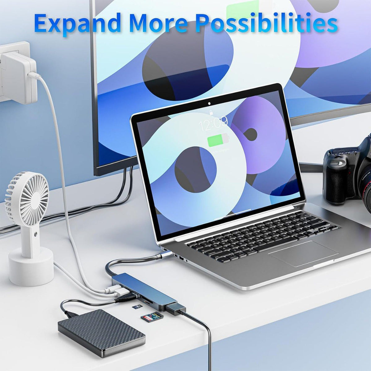 PREFFERS 7 PORT USB HUB