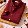 Red Premium Linen Shirt