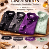 Combo Set 1 Linen Shirts Combo Pack (4 Shirts)