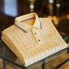 Men’s Classic Business Logo Button Short Sleeve
