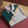 Men's Classic Business Button Short Sleeve Shirt